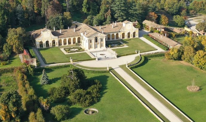 Elegant Renaissance Villa di Maser in Veneto’s countryside.